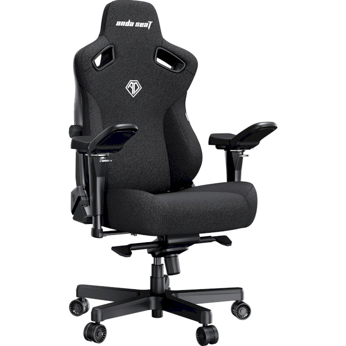 Крісло геймерське ANDA SEAT Kaiser 3 Pro Black Fabric Size XL