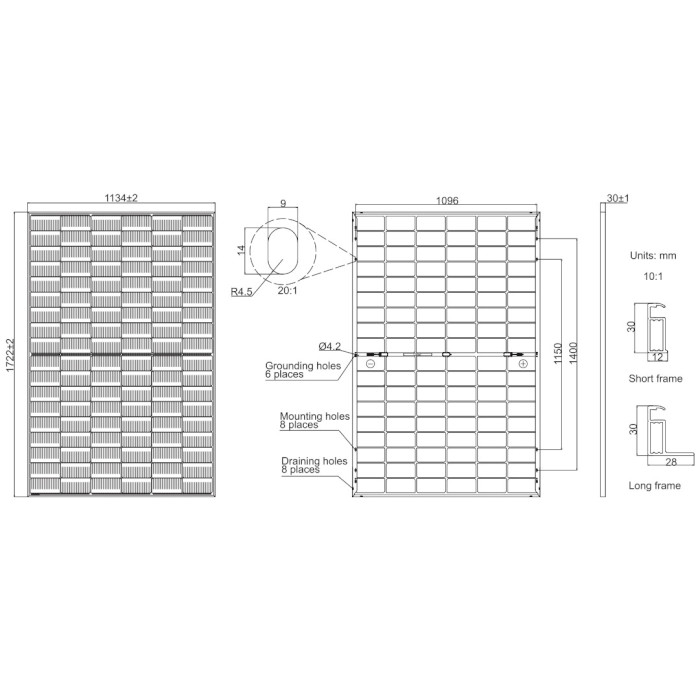 Солнечная панель JA SOLAR 420W JAM54D40-420/MB