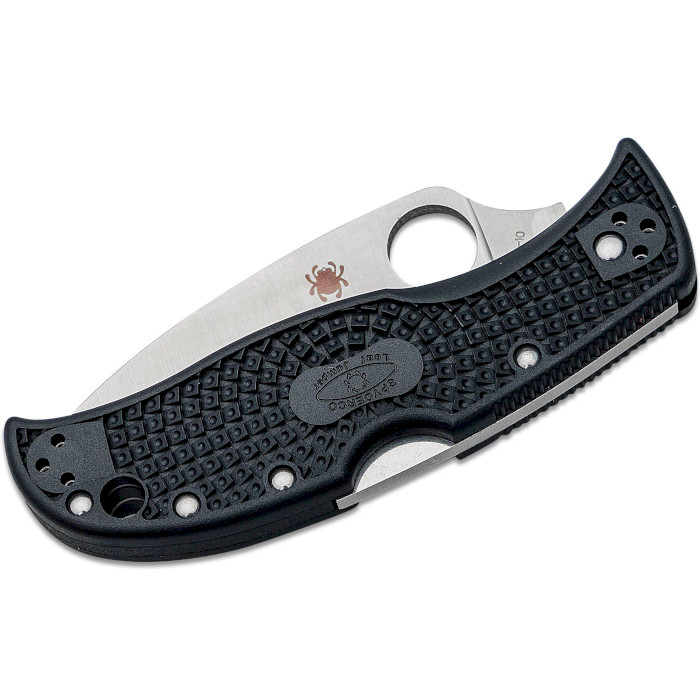 Складаний ніж SPYDERCO LeafJumper Plain Edge Black (C262PBK)