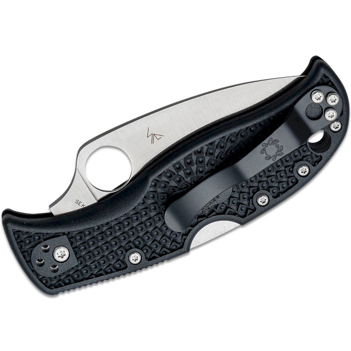 Складаний ніж SPYDERCO LeafJumper Plain Edge Black (C262PBK)