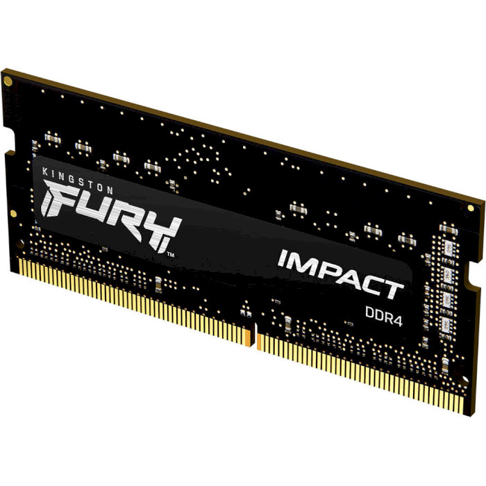 Модуль пам'яті KINGSTON FURY Impact SO-DIMM DDR4 3200MHz 32GB Kit 2x16GB/Уцінка (KF432S20IBK2/32)