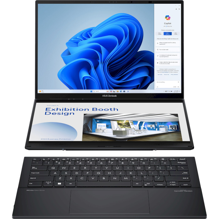 Ноутбук ASUS ZenBook Duo UX8406MA Inkwell Gray (UX8406MA-PZ043X)