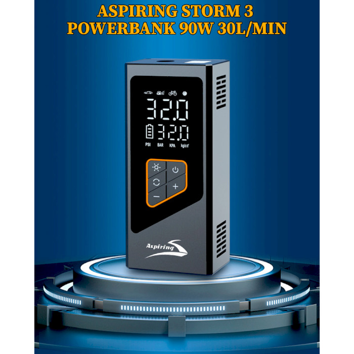 Автокомпрессор ASPIRING Storm 3 (ST.90W)