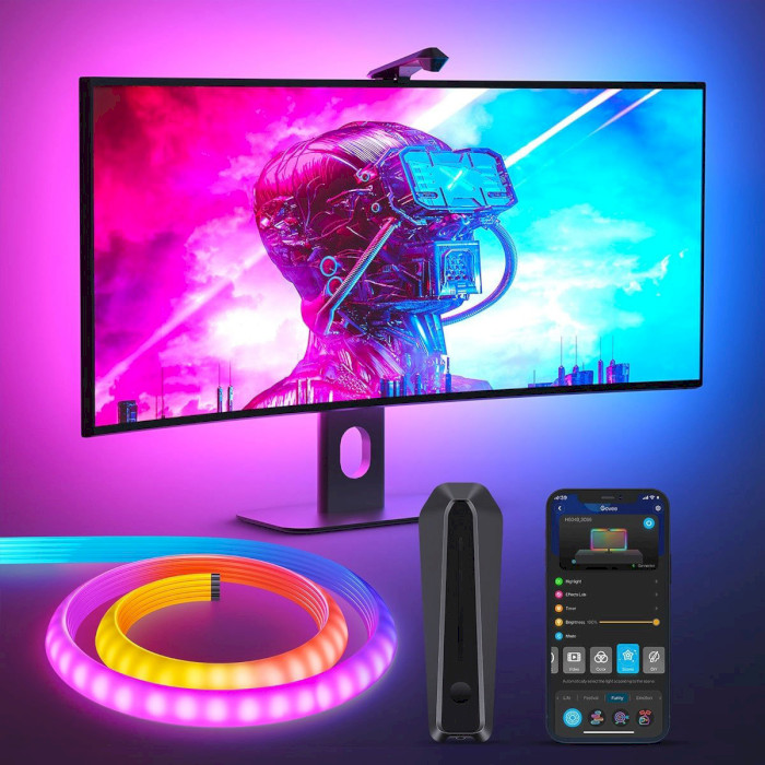 Набор адаптивной подсветки GOVEE H604B DreamView G1 Gaming Light for 24"-39" RGBIC (B604B311)