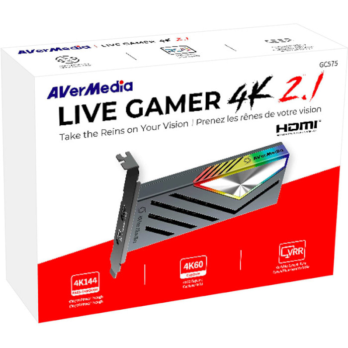 Карта відеозахвату AVERMEDIA Live Gamer 4K 2.1 GC575