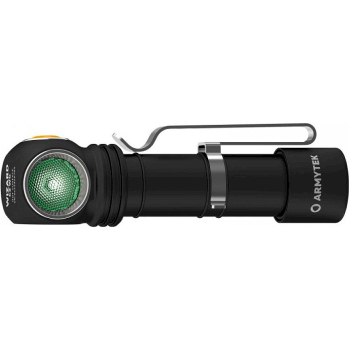 Фонарь мультифункциональный ARMYTEK Wizard C2 WG Magnet USB Green & Warm Light (F09201W)