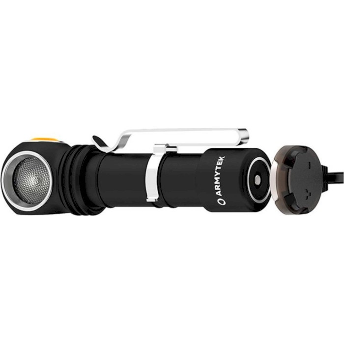 Фонарь мультифункциональный ARMYTEK Wizard C2 WG Magnet USB Green & Warm Light (F09201W)