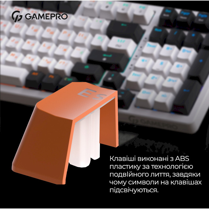 Набор кейкапов для клавиатуры GAMEPRO KC08 Orange