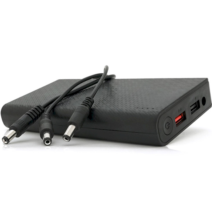 Повербанк для роутеров VOLTRONIC X7 5V/9V/12V Power Station 18W 18200mAh Black