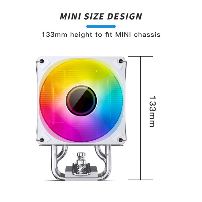 Кулер для процесора JONSBO CR-1400 V2 ARGB White