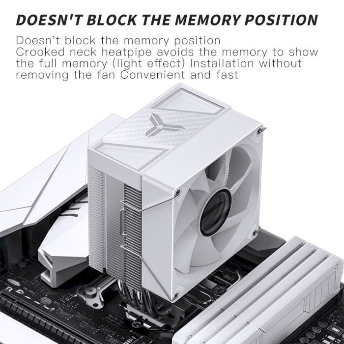 Кулер для процесора JONSBO CR-1400 V2 ARGB White