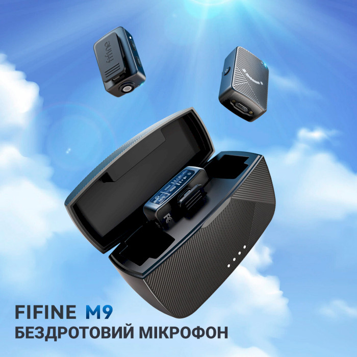 Микрофон-петличка беспроводной FIFINE M9