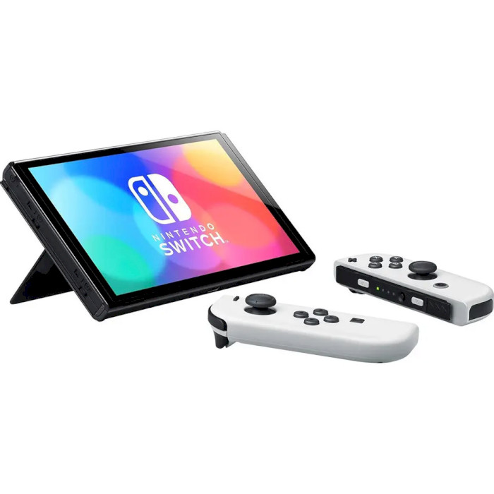 Ігрова приставка NINTENDO Switch OLED White Set (045496883386)