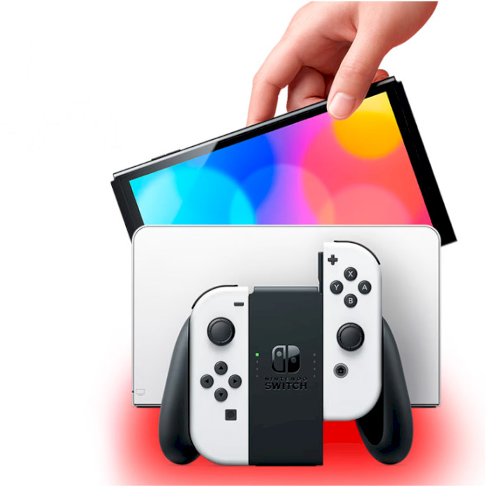 Ігрова приставка NINTENDO Switch OLED White Set (045496883386)