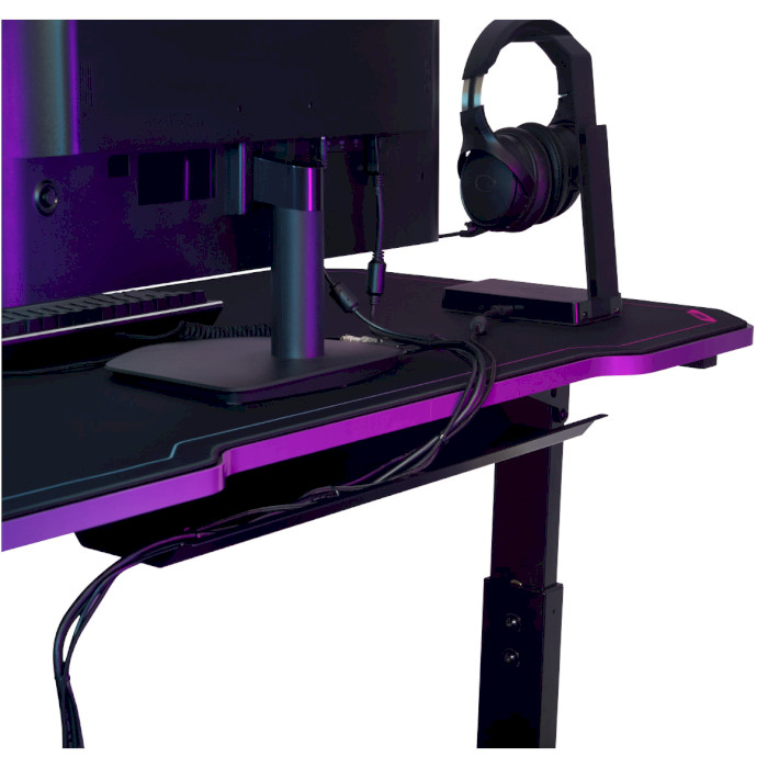 Геймерский стол COOLER MASTER GD120 Black/Purple