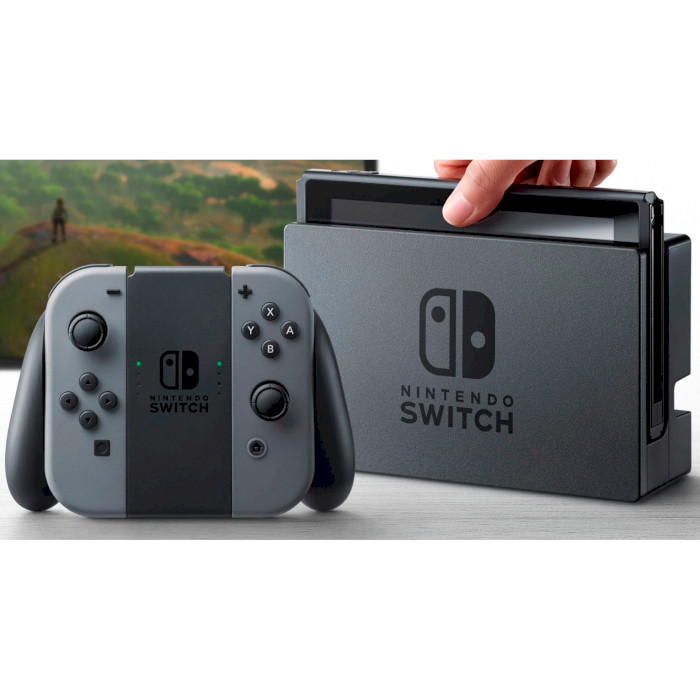 Ігрова приставка NINTENDO Switch Gray (4902370551198)