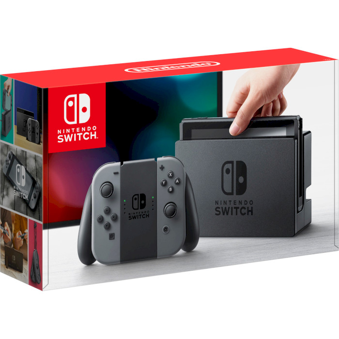 Ігрова приставка NINTENDO Switch Gray (4902370551198)