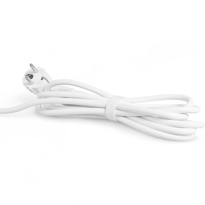 Мережевий фільтр VIDEX Oncord White, 4 розетки, 3м (VF-PD43G-W)