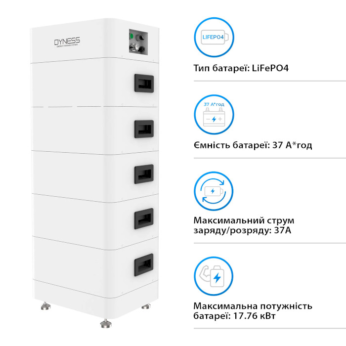 Система хранения энергии DYNESS Tower T17