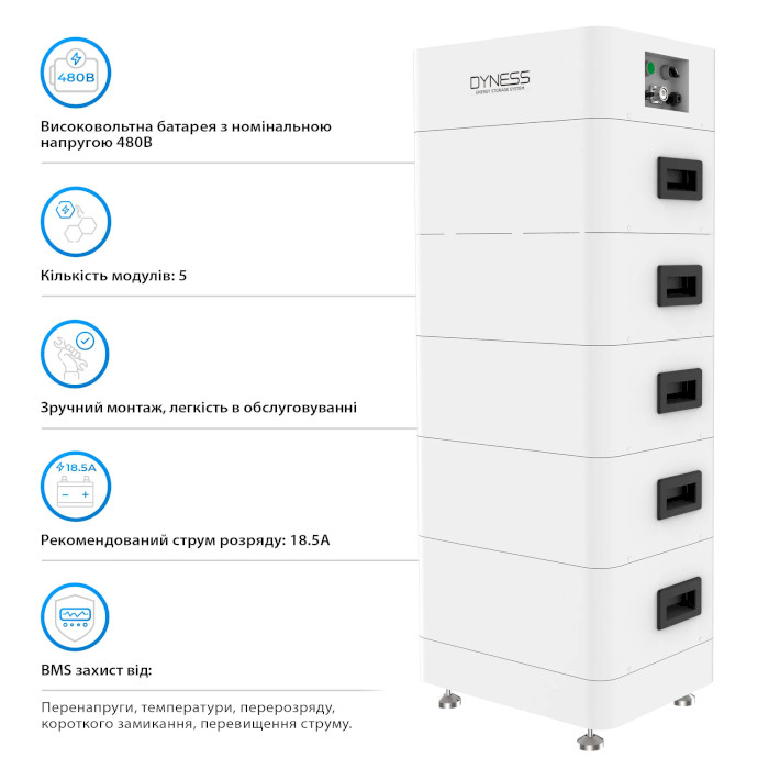 Система зберігання енергії DYNESS Tower T17