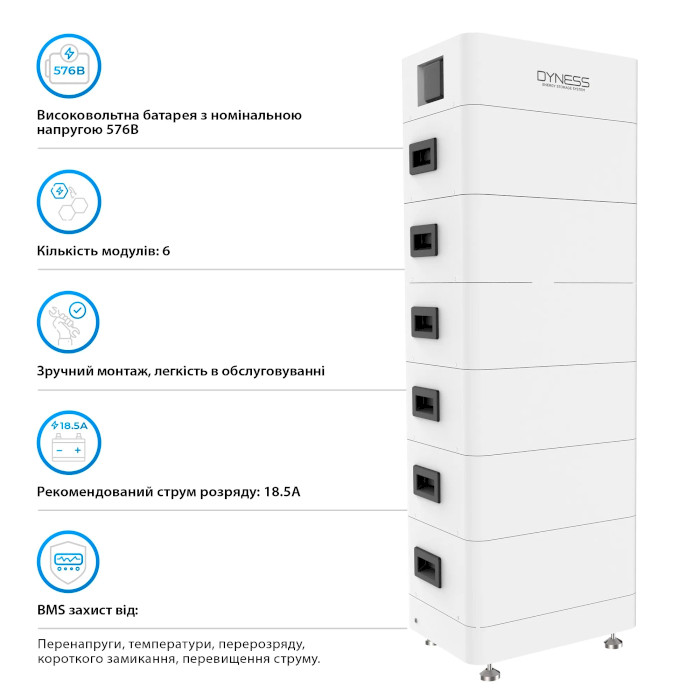 Система хранения энергии DYNESS Tower T21