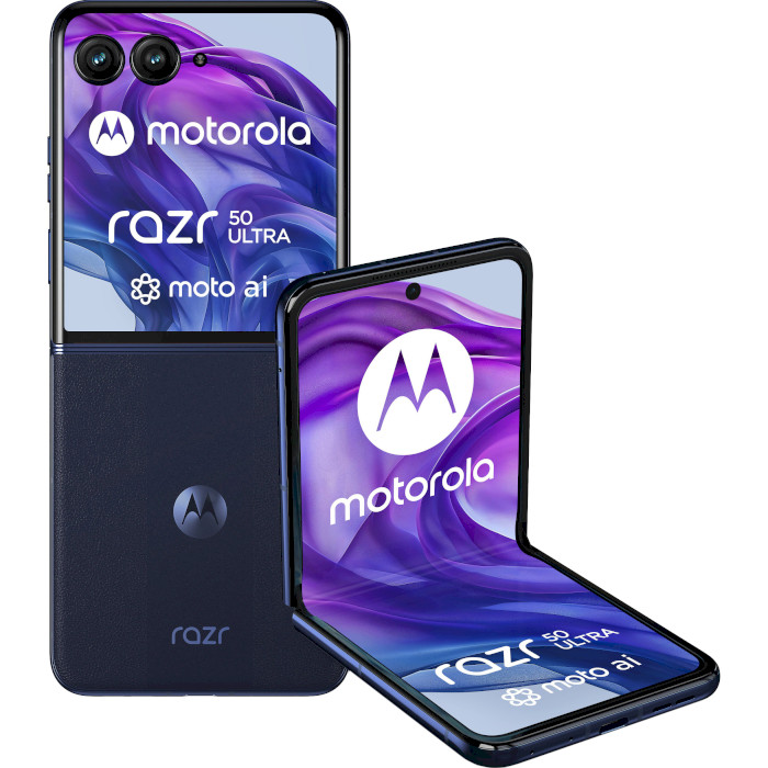 Смартфон MOTOROLA Razr 50 Ultra 12/512GB Midnight Blue (PB1T0014RS)