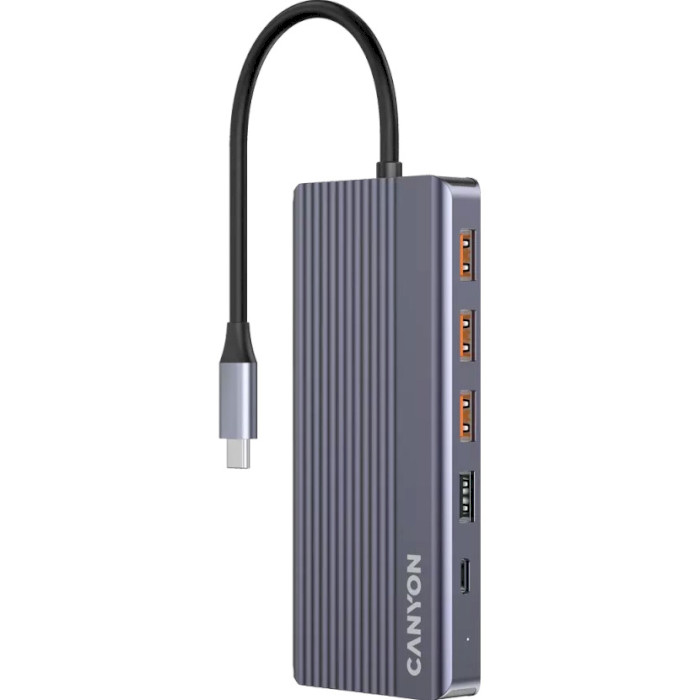 Порт-репликатор CANYON DS-16 USB-C Multiport Hub 13-in-1 (CNS-TDS16)