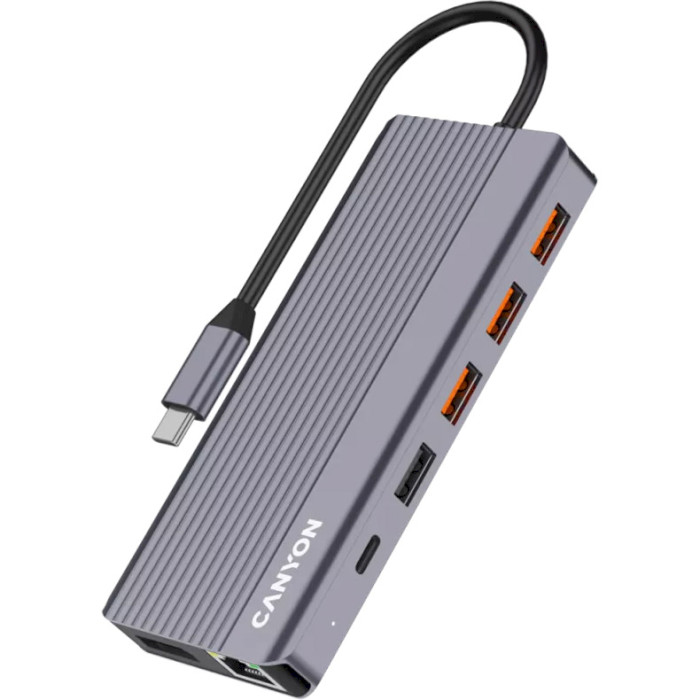 Порт-репликатор CANYON DS-16 USB-C Multiport Hub 13-in-1 (CNS-TDS16)