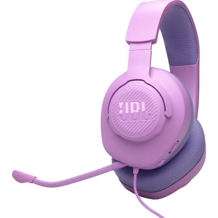 Навушники геймерскі JBL Quantum 100M2 Purple (JBLQTUM100M2PUR)