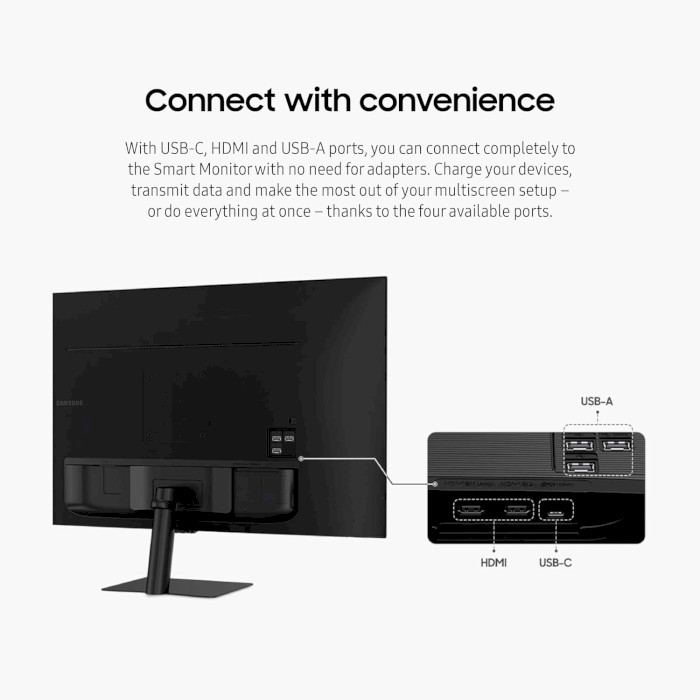 Монитор SAMSUNG Smart Monitor M7 S32DM702UI (LS32DM702UIXUA)