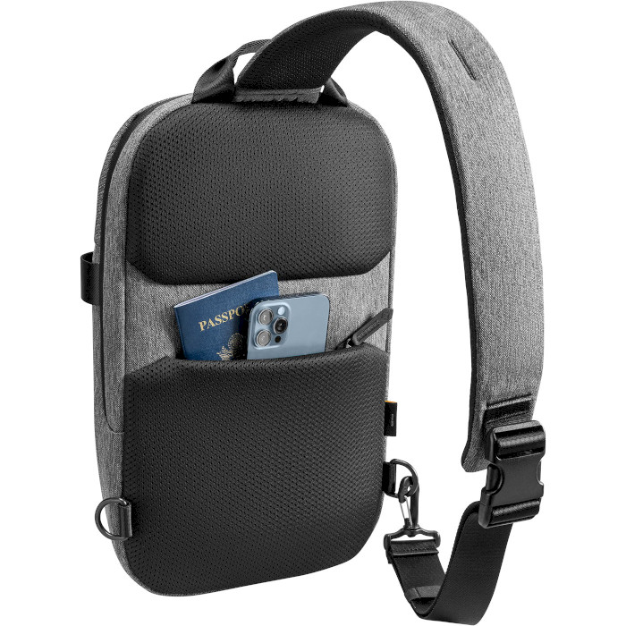 Сумка-слинг TOMTOC Navigator-T24 Sling Bag Gray (T24M1G3)