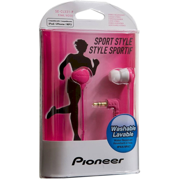 Навушники PIONEER SE-CL331 Pink