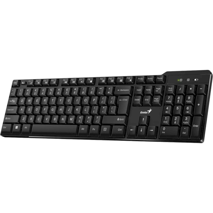 Клавіатура бездротова GENIUS KB-7100X UA Black (31320001406)