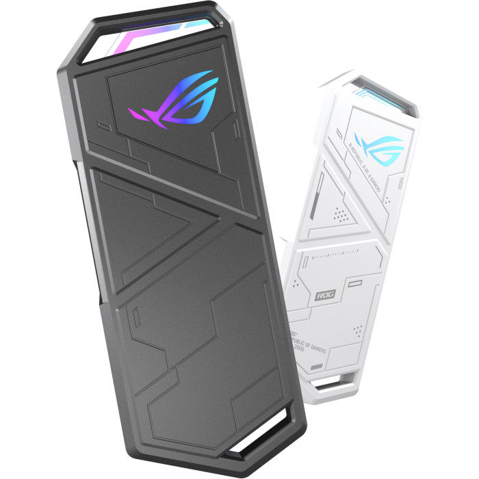 Карман внешний ASUS ROG Strix Arion M.2 SSD to USB 3.2 White (90DD02H1-B09000)