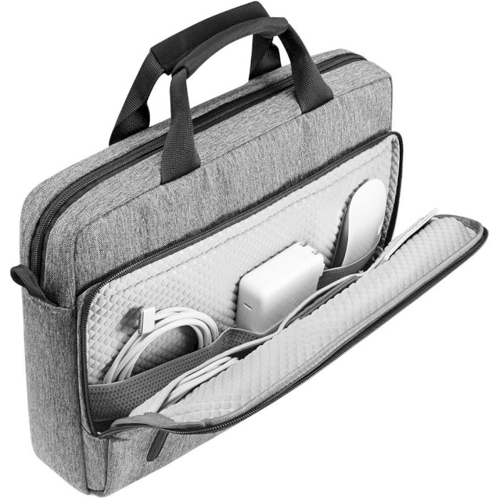 Сумка для ноутбука 16" TOMTOC Navigator-A43 Laptop Briefcase Gray (A43E1G3)