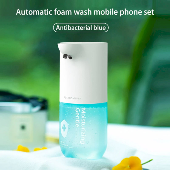 Дозатор жидкого мыла XIAOMI SIMPLEWAY Moisturizing Gentle 300ml Blue