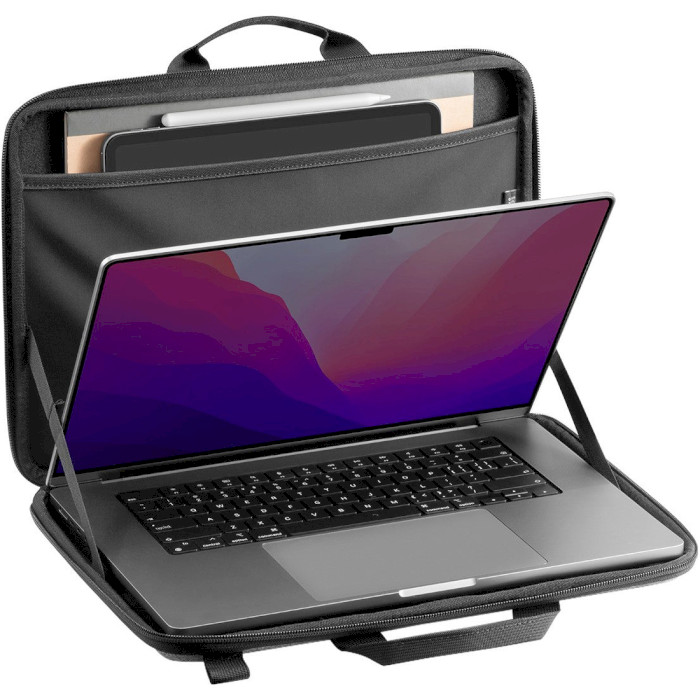 Сумка для ноутбука 16" TOMTOC FancyCase-A25 Laptop Shoulder Bag Gray (A25F2G2)