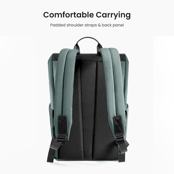 Рюкзак TOMTOC Slash-T64 Flip Laptop Backpack Turquoise (T64M1B1)