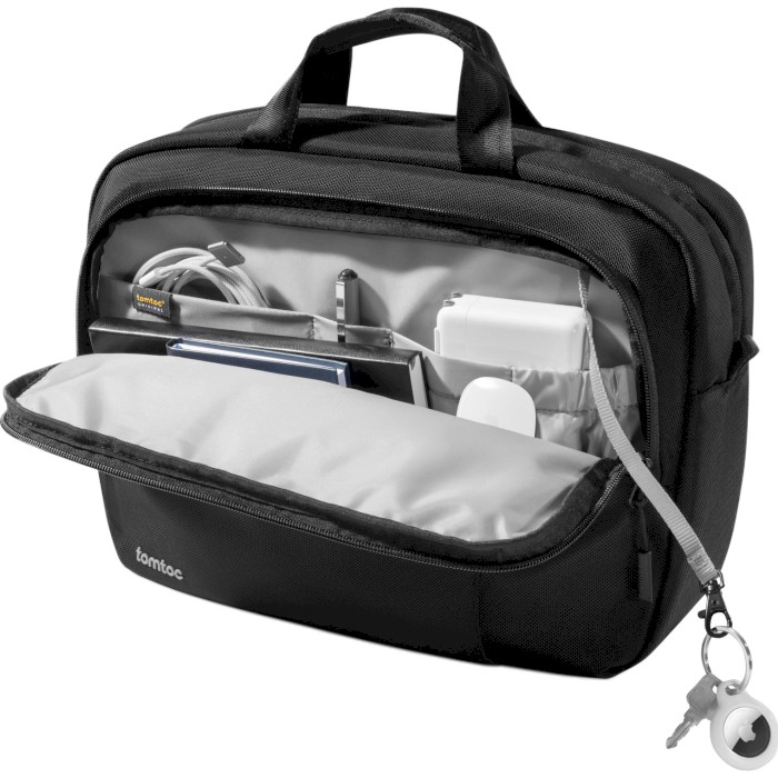 Сумка наплечная TOMTOC Defender-A31 Laptop Briefcase Black (A31E1D1)