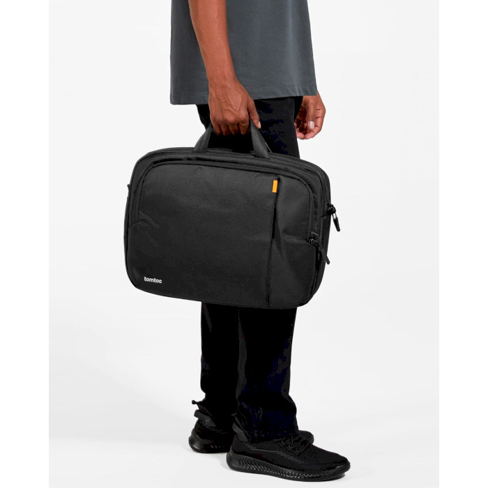 Сумка наплечная TOMTOC Defender-A31 Laptop Briefcase Black (A31G1D1)