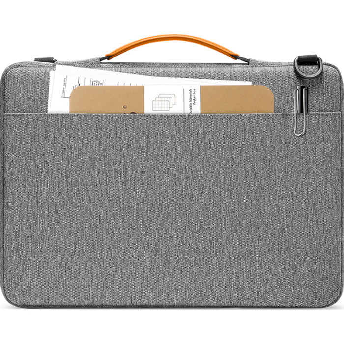 Сумка наплечная TOMTOC Defender-A42 Laptop Briefcase Gray (A42E1G3)