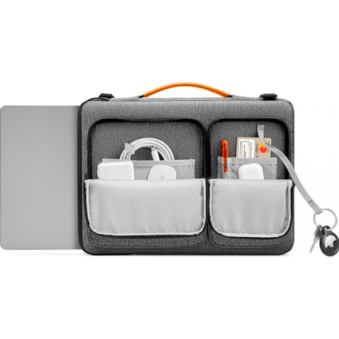 Сумка наплечная TOMTOC Defender-A42 Laptop Briefcase Gray (A42E1G3)