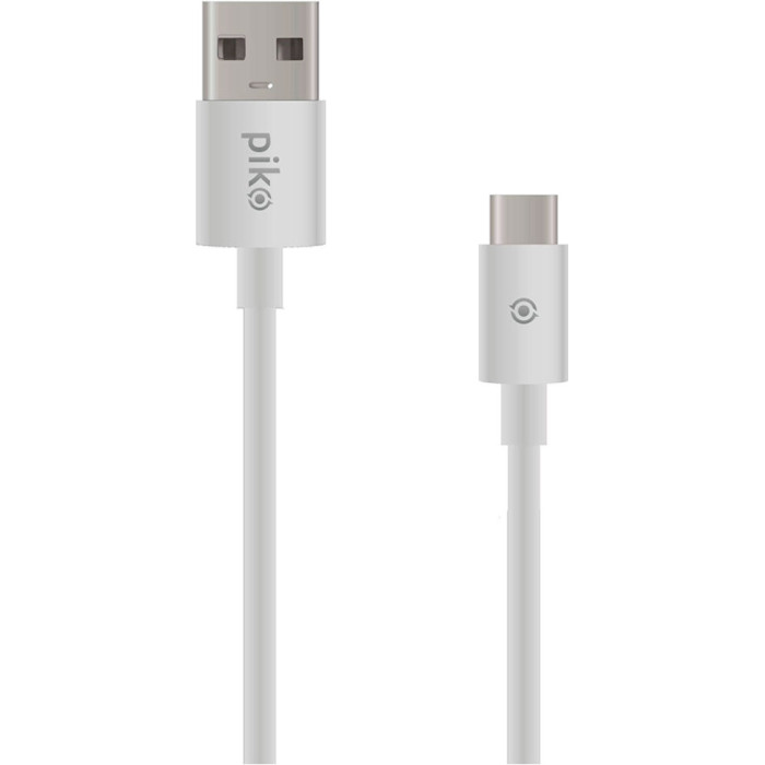 Кабель PIKO CB-UT11 USB-A to Type-C 1.2м White