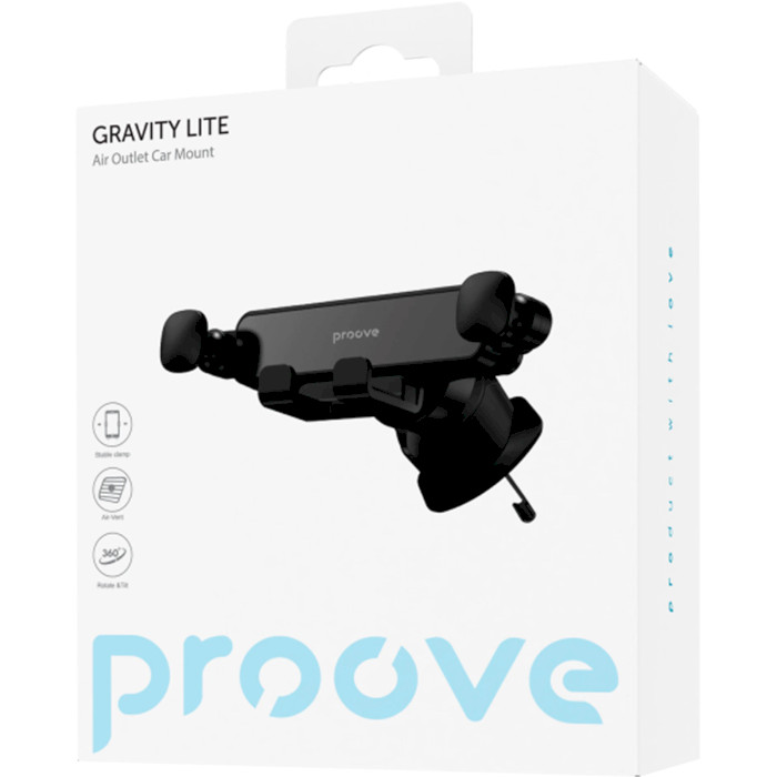 Автотримач для смартфона PROOVE Gravity Lite Air Outlet Car Mount