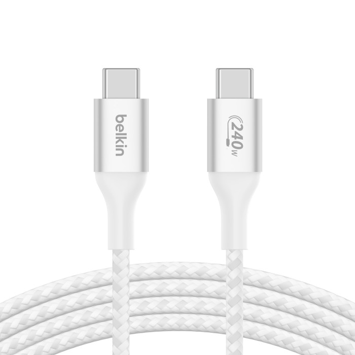 Кабель BELKIN Boost Up Charge USB-C to USB-C 1м White (CAB015BT1MWH)