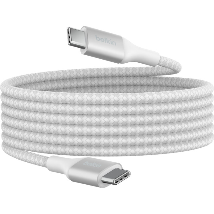 Кабель BELKIN Boost Up Charge USB-C to USB-C 1м White (CAB015BT1MWH)