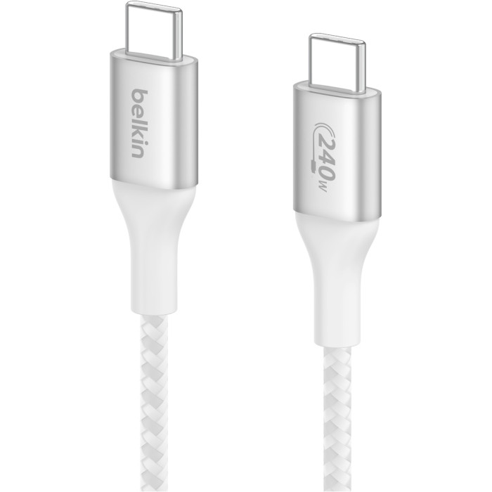 Кабель BELKIN Boost Up Charge USB-C to USB-C 1м White (CAB015BT1MWH)