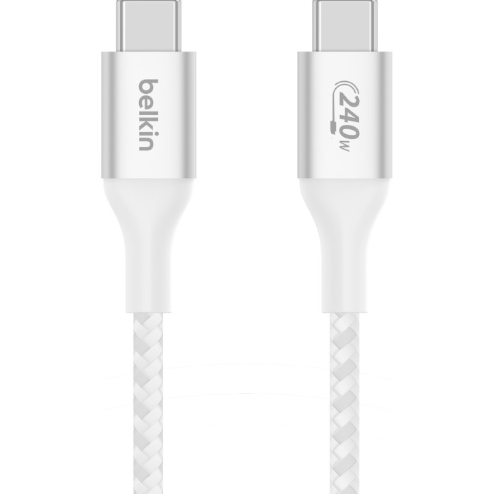 Кабель BELKIN Boost Up Charge USB-C to USB-C 1м White (CAB015BT1MWH)