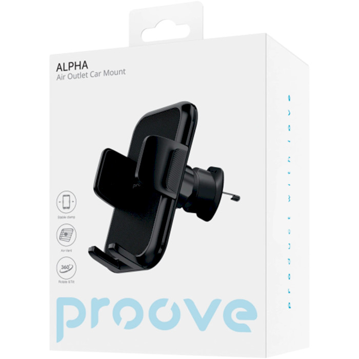 Автотримач для смартфона PROOVE Alpha Air Outlet Car Mount