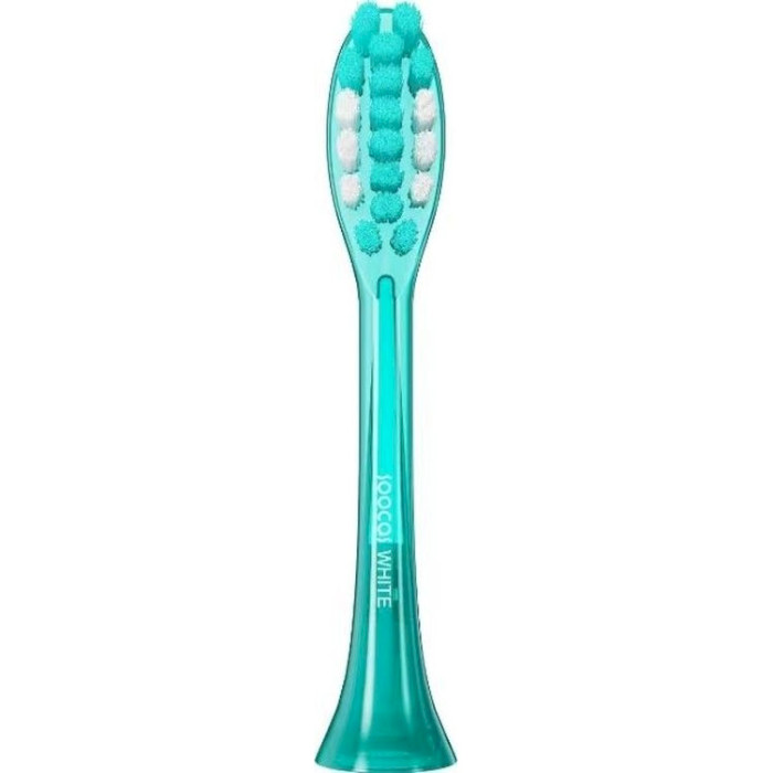 Насадка для зубной щётки SOOCAS W01 Spark Toothbrush Head Green 4шт (SPARK-BRUSH W01 WHITE/GREEN)